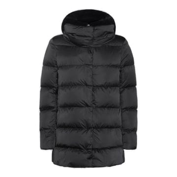 26 FW 에르노 후디 퀼팅 패디드 코트 블랙 PI001934D12170Z