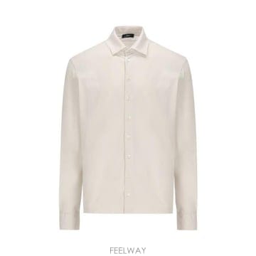 26 FW 에르노 버튼 롱슬리브 셔츠 그레이 JPL00116U52005