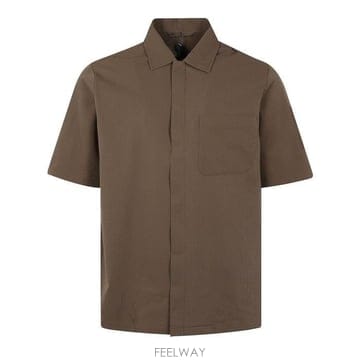 26 FW 에르노 시어 크리즈 셔츠 그린 CM000012U12684