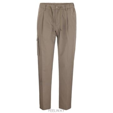 26 FW 에르노 리조트 코튼 퓨어 카고 팬츠 베이지 PT00039UR13266