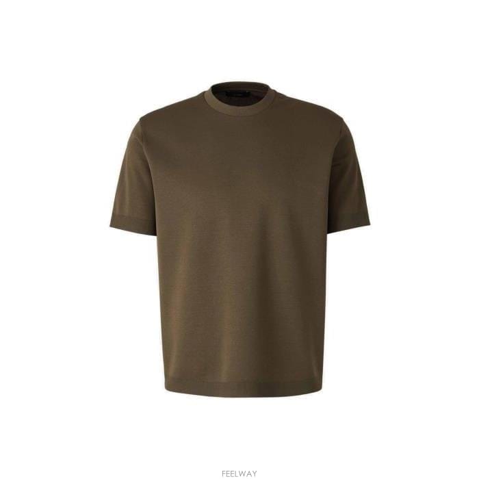 26 FW 에르노 숏슬리브 크루넥라인 티셔츠 그린 JG000206U5205952059