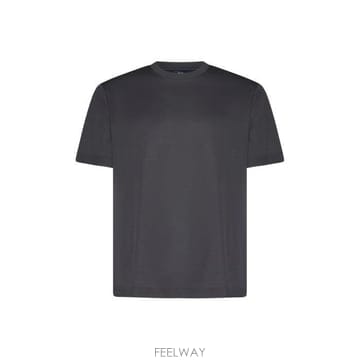 26 FW 에르노 숏슬리브 크루넥라인 티셔츠 그레이 JG000206U52059