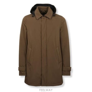 26 FW 에르노 후디드 자켓 브라운 PI001242U12840