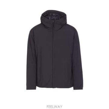 26 FW 에르노 후드 롱슬리브 집업 자켓 블랙 PI001294U12840