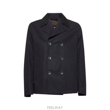 26 FW 에르노 코튼 퓨어 피코트 블루 PE000045U13238