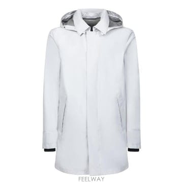 26 FW 에르노 롱슬리브 후드 코트 화이트 IM000349U11124