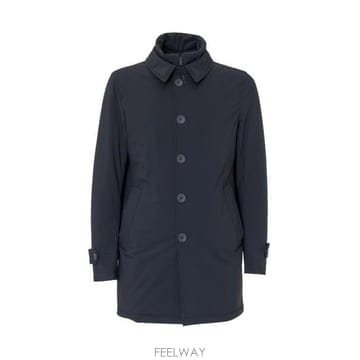 26 FW 에르노 버튼 레이어드 이펙트 코트 PI0667U12346S
