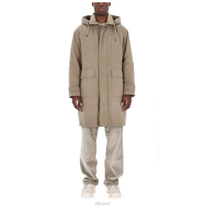 26 FW 에르노 후드 드로스트링 파카 코트 베이지 PI001288U13800Z