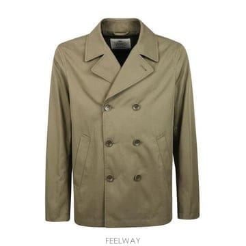 26 FW 에르노 코튼 퓨어 피코트 그린 PE000045U13238