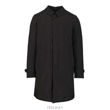 26 FW 에르노 패디드 트렌치코트 블랙 PI001244U12840