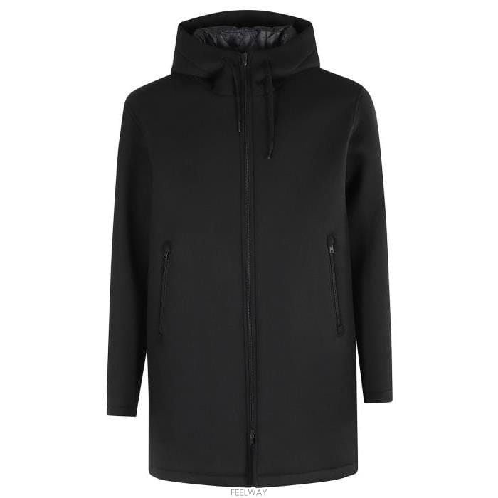 26 FW 에르노 롱 후드 드로스트링 코트 블랙 PA000163U39501Z