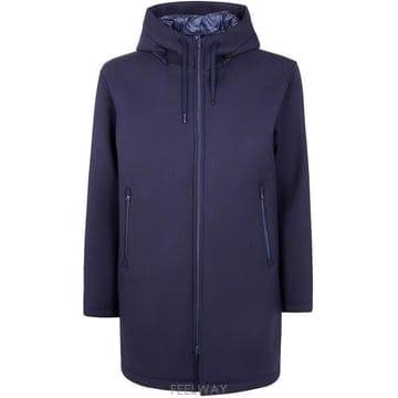 26 FW 에르노 롱 후드 드로스트링 코트 네이비 PA000163U39501Z