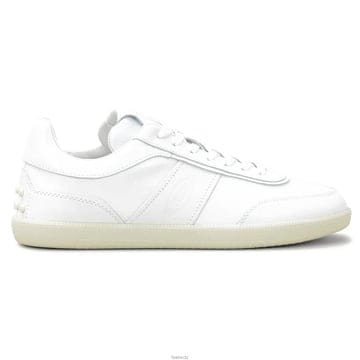 토즈 26SS 로고 패널 레더 스니커즈 화이트 XXM68C0DP30 OV7 B001