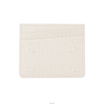 메종마르지엘라 26SS 스티치 로고 카드지갑 화이트 SA1VX0006 P4455 T2003