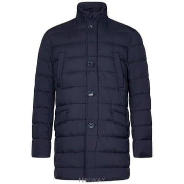 26 FW 에르노 싱글 브레스티드 패딩 코트 블루 PI007ULE12456Z