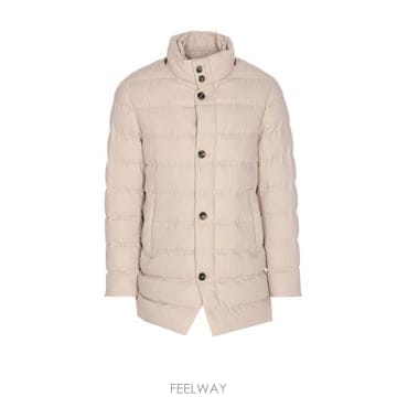 26 FW 에르노 하이넥 퀼팅 패디드 자켓 베이지 PI001270U33278