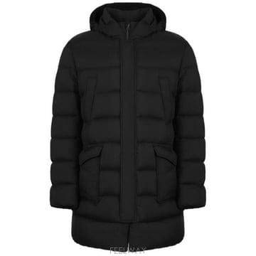 26 FW 에르노 퀼팅 후드 퍼퍼 코트 블랙 PI003ULEM0212456Z