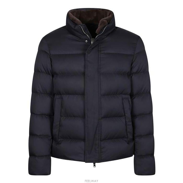 26 FW 에르노 하이넥라인 나일론 포켓 자켓 블루 PI001019U12414Z