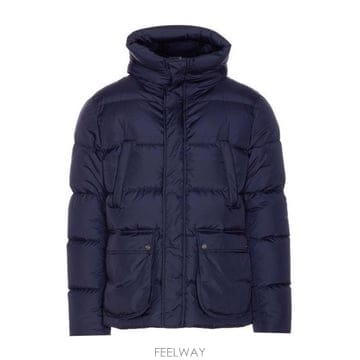 26 FW 에르노 하이넥 후디드 포켓 자켓 블루 PI001140U12004Z