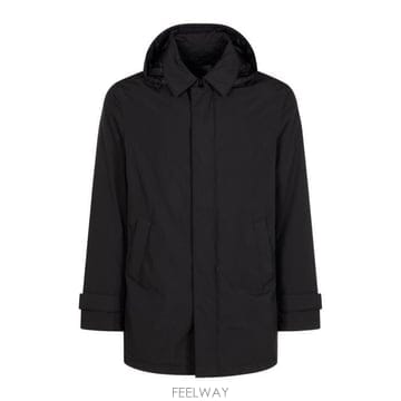 26 FW 에르노 후디 나일론 자켓 블랙 PI001242U12840