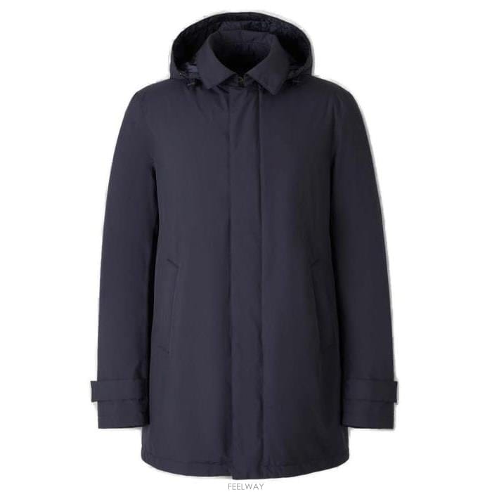 26 FW 에르노 후드 나일론 자켓 네이비 PI001242U12840