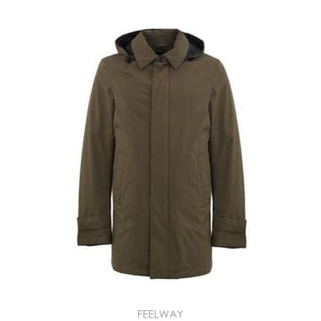 26 FW 에르노 후드 나일론 자켓 그린 PI001242U12840