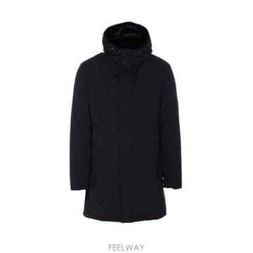 26 FW 에르노 후드 패딩 코트 블랙 PA000170U12343Z