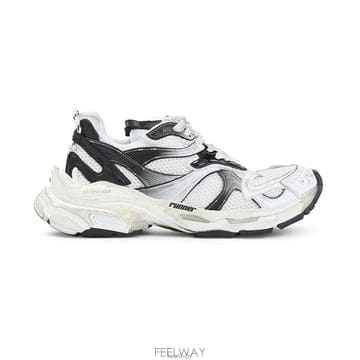 26 FW 발렌시아가 패널 레이스업 스니커즈 화이트 779066WRN2G
