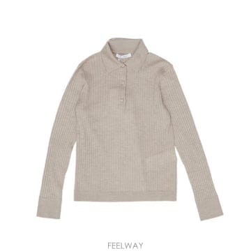 26 FW 막스마라 기타노 Mxpgitano 골지 니트 폴로 셔츠 2611361058600