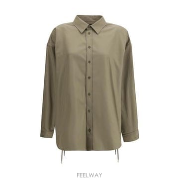 26 FW 발렌시아가 레이스업 롱슬리브 코튼 셔츠 857835TTP08