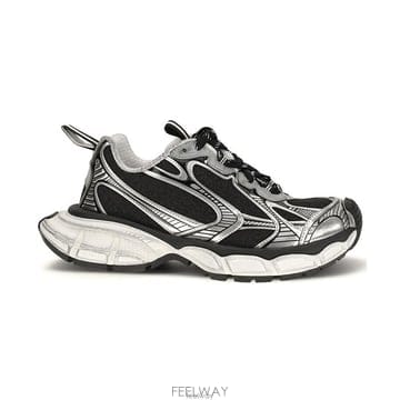 26 FW 발렌시아가 3XL 루렉스 스니커즈 블랙 734731W3XLX