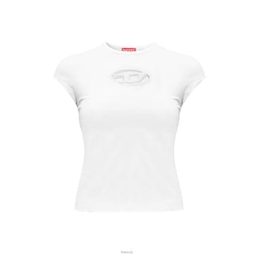 26SS T ANGIE 컷아웃 티셔츠 화이트 A06268 0AFAA 100