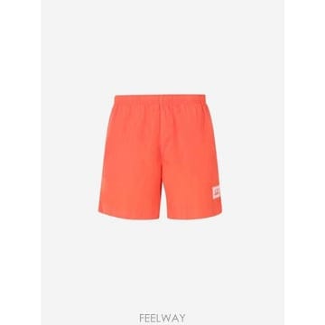26 FW CP컴퍼니 엘라스틱 웨이스트밴드 스윔 쇼츠 오렌지 18CMBW005A006369G