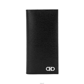 페라가모 26SS 더블 간치니 투톤 장지갑 블랙레드 66-A069 0686018