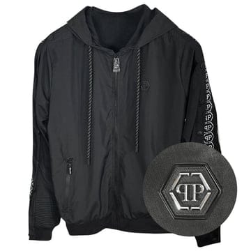 국내당일 필립플레인 남성 봄버 집업 후드 자켓 Philipp Plein MJB1853 PJO002N 02 정