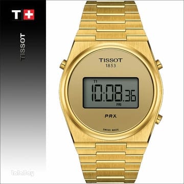 티쏘 시계 PRX Digital 디지털 40mm T137.463.33.020.00 100M 방수