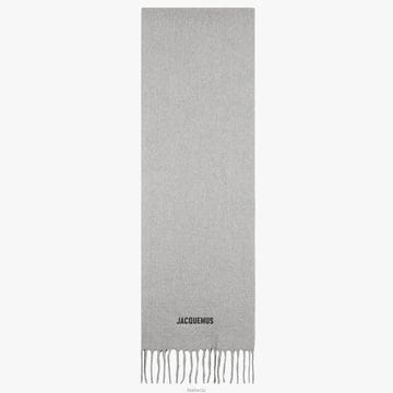 [당일출고] 자크뮈스 F/W 레샤페 모아송 그라디언트 머플러 그레이 ACU00574AOT 4032