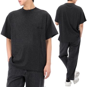 피어오브갓 에센셜 자수 반팔 티셔츠 125HO254281F VINTAGEBLACK