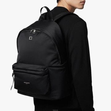 [당일출고] 우영미 F/W 나일론 백팩 블랙 W253BA02946B