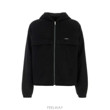 26 FW 프라다 로고 드로스트링 집업 후드 재킷 F0002 SGD072SOOO18XO