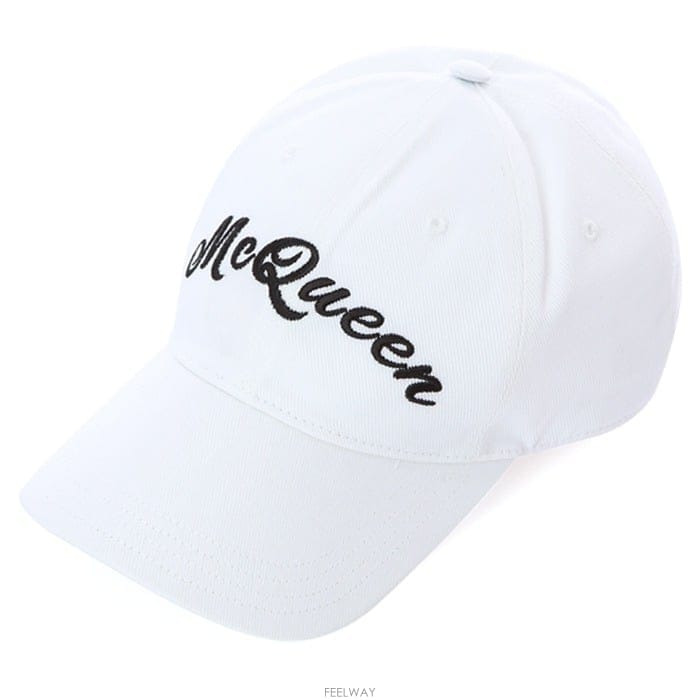 Alexander Mcqueen �˷�������� �����ڼ��ΰ� ������Ʈ�� ���̽��� ĸ (ȭ��Ʈ)21SS - 576534 4105Q 926�˷�������� �����ڼ��ΰ� ������Ʈ�� ���̽��� ĸ (ȭ��