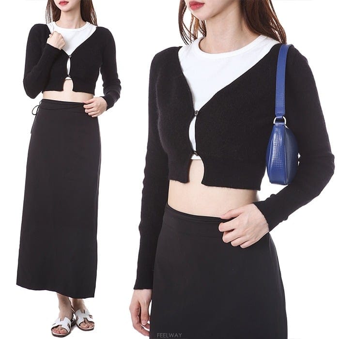 Jacquemus (���Ϲ߼�) ��ũ���� ���� ����� ����ư ũ�� �� �����/213KN203 2360 990(���Ϲ߼�) ��ũ���� ���� ����� ����ư ũ�� �� �����/