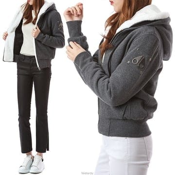 무스너클 CLASSICBUNNY 후드집업 블랙