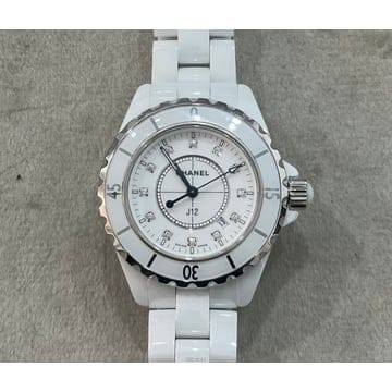 CHANEL ���� ȭ��Ʈ ����� J12 33mm ���̾߸�� H1628   ���� �������ð���� ȭ��Ʈ ����� J12 33mm ���̾߸�� H1628   ���� ��