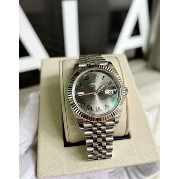 당일 *ALA* 로렉스 데이저스트41 스틸 윔블던  126334