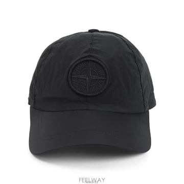 26 FW 스톤 아일랜드 로고 엠브로이디드 캡 블랙 L1S159100011S0076
