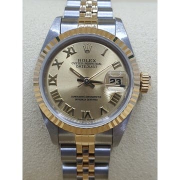 특가 ROLEX 롤렉스 69173 데이저스트 샴페인 로마판 콤비 풀셋