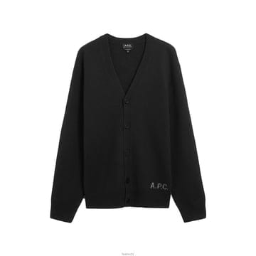 26SS 케니 KENNY 로고 가디건 블랙 WVBDK H22305 LZZ