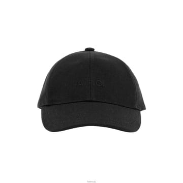 아페쎄 26SS CHARLIE 자수로고 볼캡 블랙 COGYX M24069 LZZ