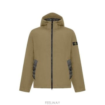 26 FW 스톤 아일랜드 로고 패치 와펜 후디드 자켓 그린 L1S154100001S0A23